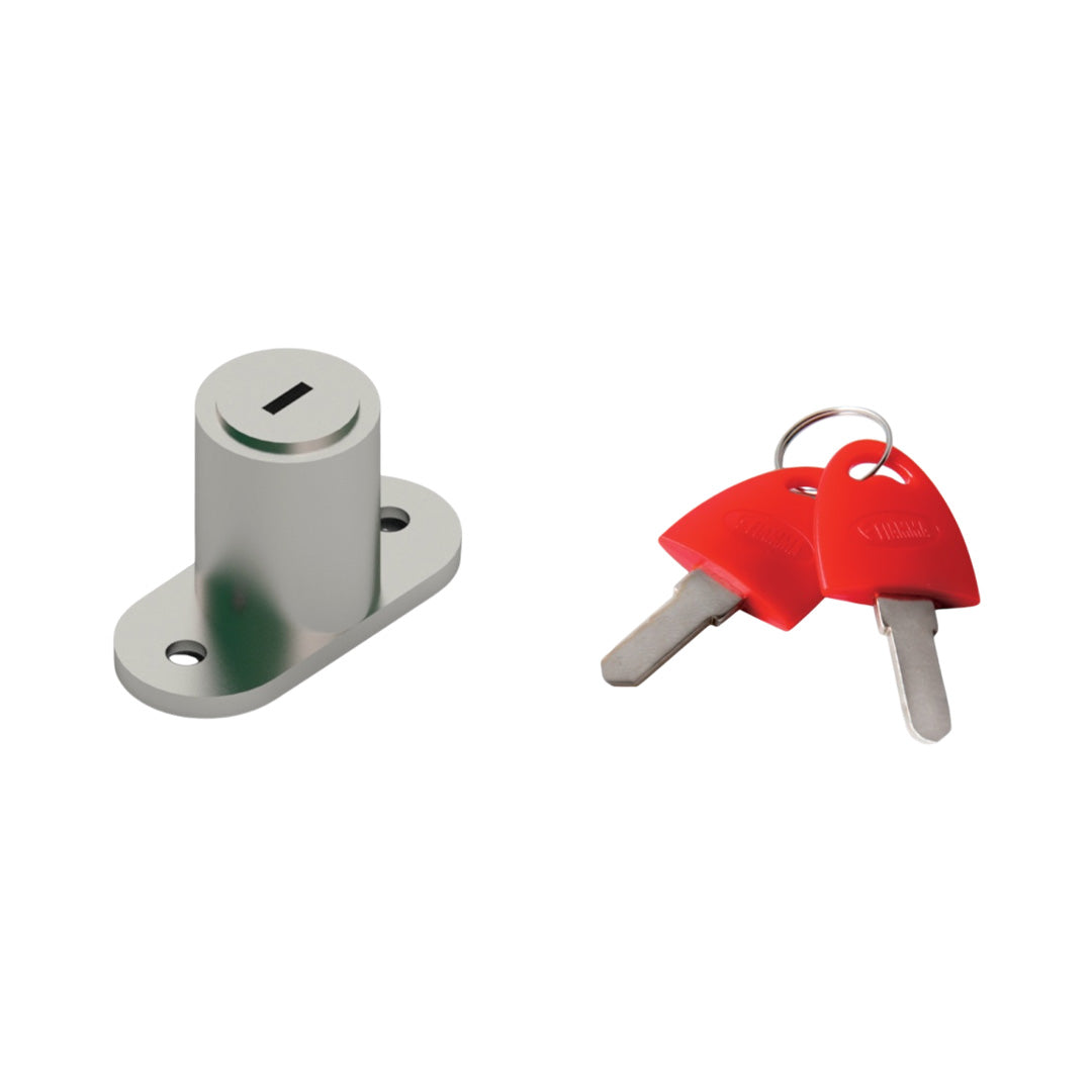 Fiamma replacement barrel lock with 2 keys for Safe Door and Security 46 Pro motorhome locks