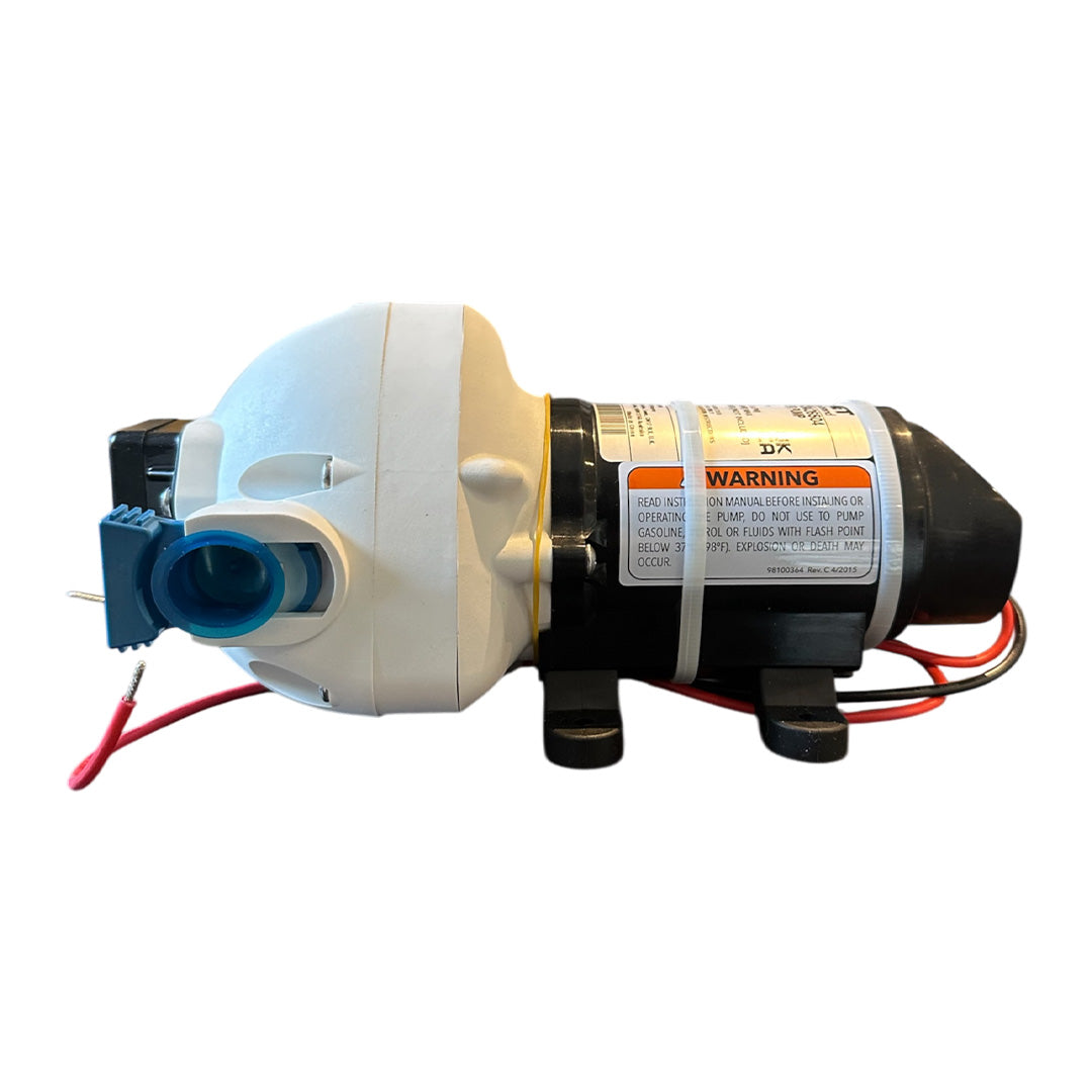 Flojet R3426504A Triplex 30psi diaphragm water pump for caravan and motorhome use