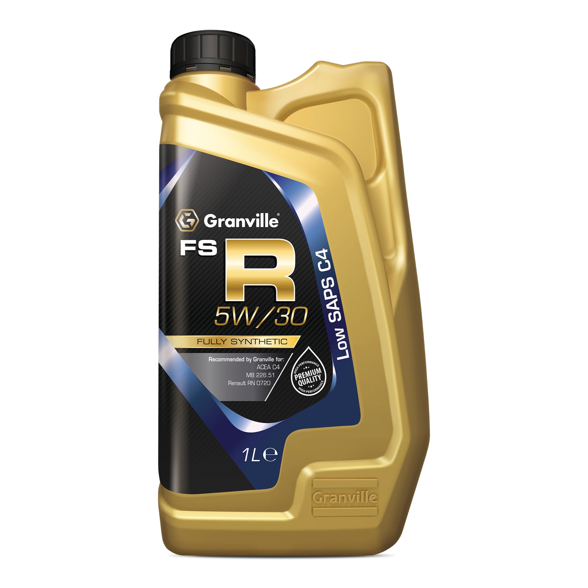 Granville FS-R 5W/30 fully synthetic engine oil 1 litre bottle