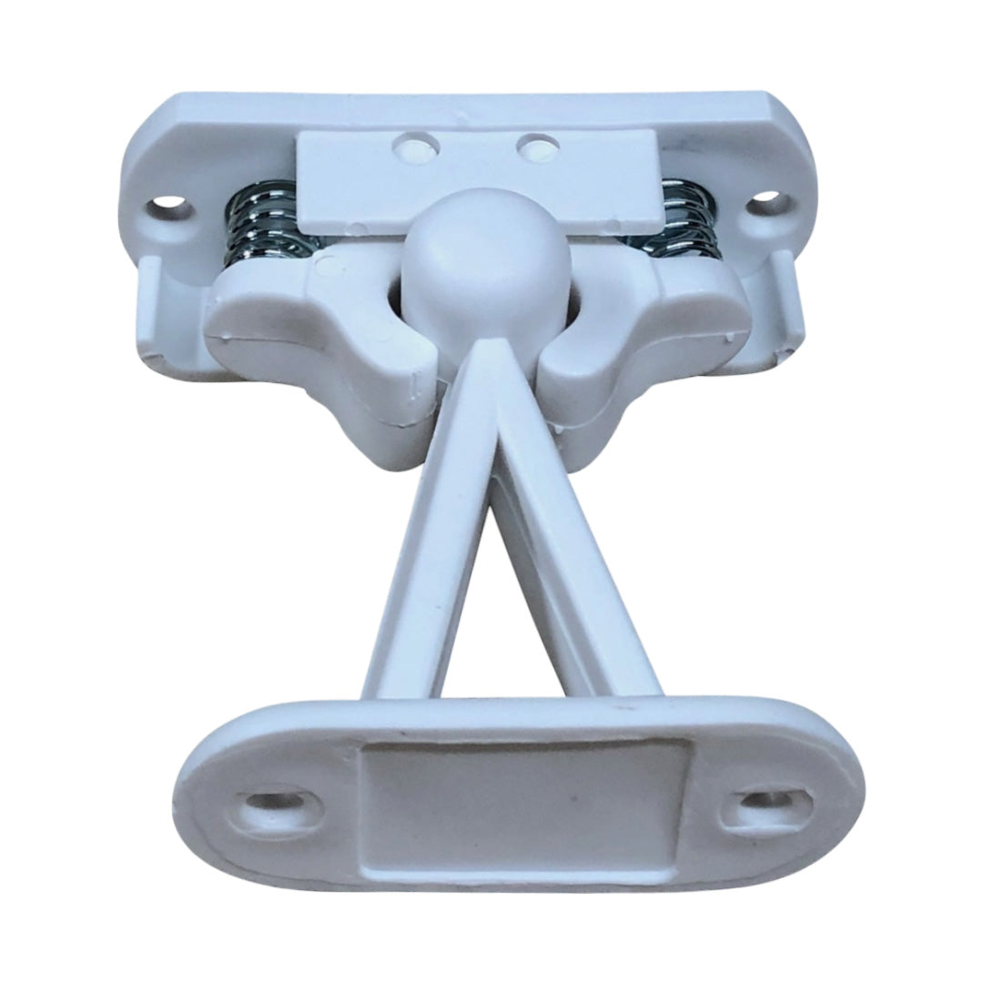 Grove Viva door retainer catch with stainless steel spring for caravan motorhome doors | Thomas Touring