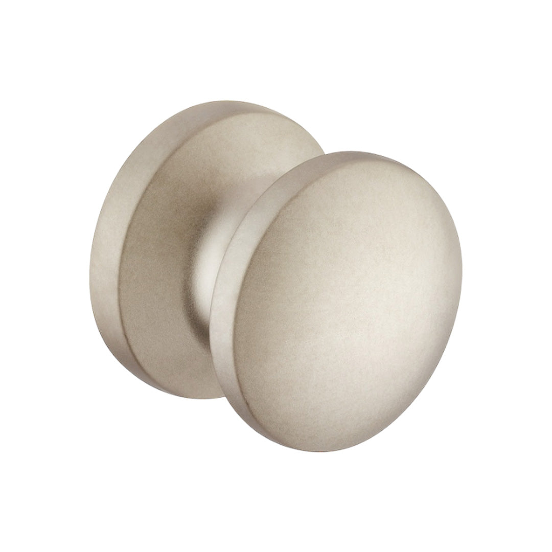 Häfele 229.07.606 mini push button knob in matt nickel for 16mm caravan cupboard doors | Thomas Touring