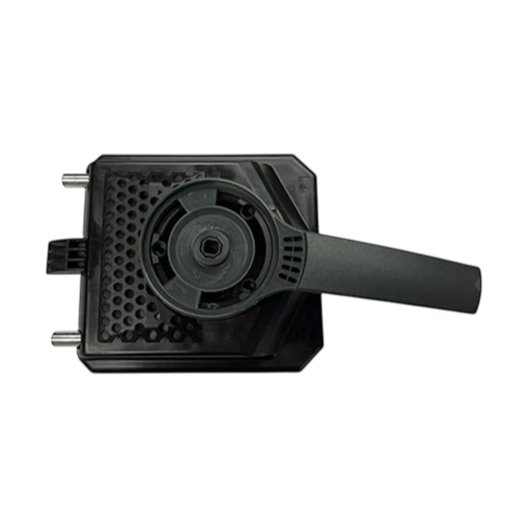 Hartal right hand Evoline inner lock and handle in black for caravan and motorhome doors