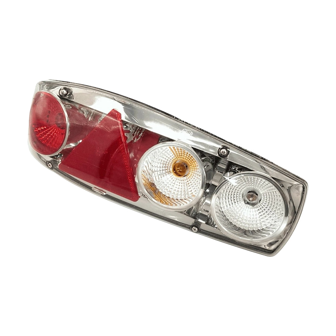 Hella Caraluna MK2 left hand rear combination light with reverse function and chrome trim