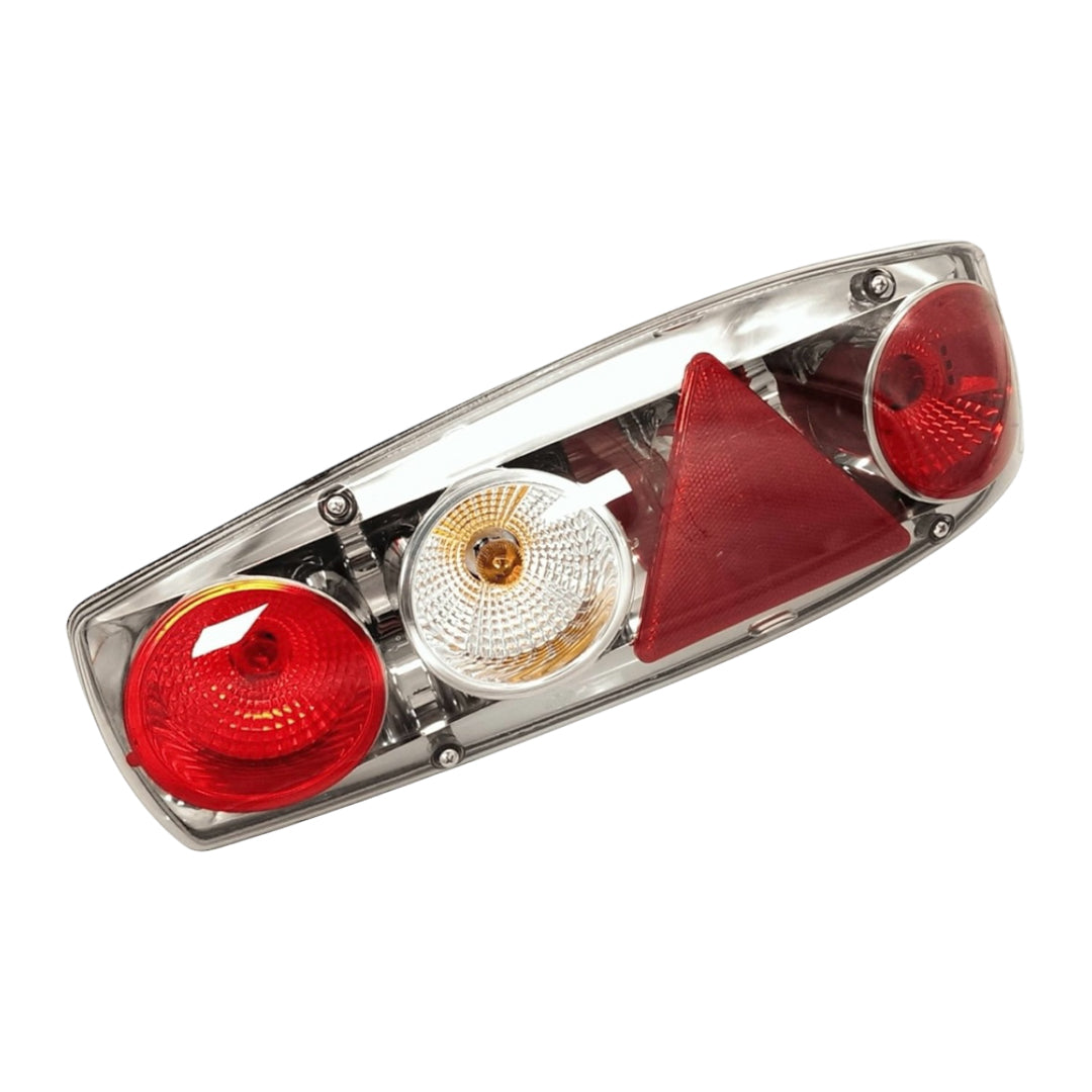 Hella Caraluna MK2 right hand rear cluster light with fog lamp and chrome trim