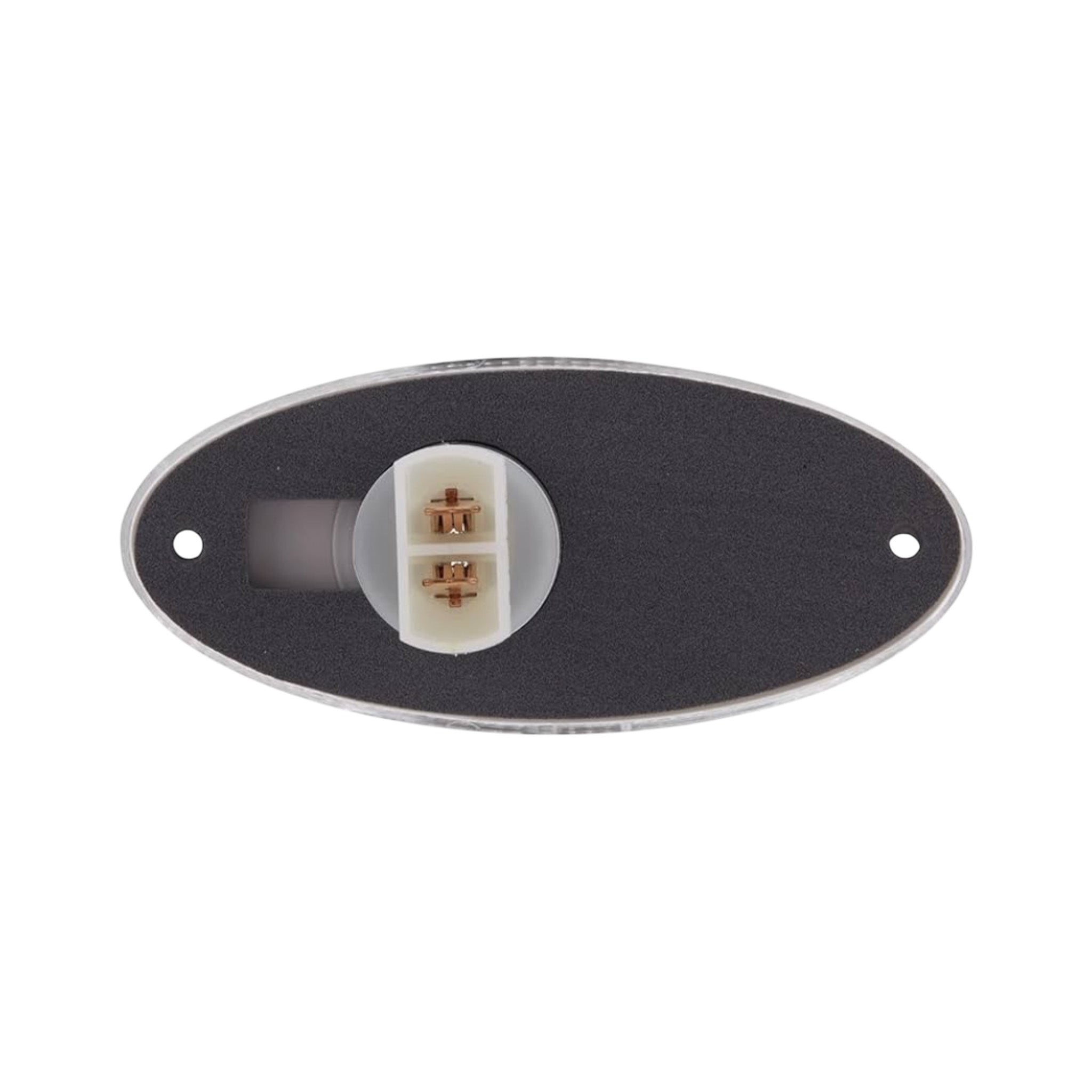 Hella oval front marker lamp with clear lens 12V for motorhome caravan trailer