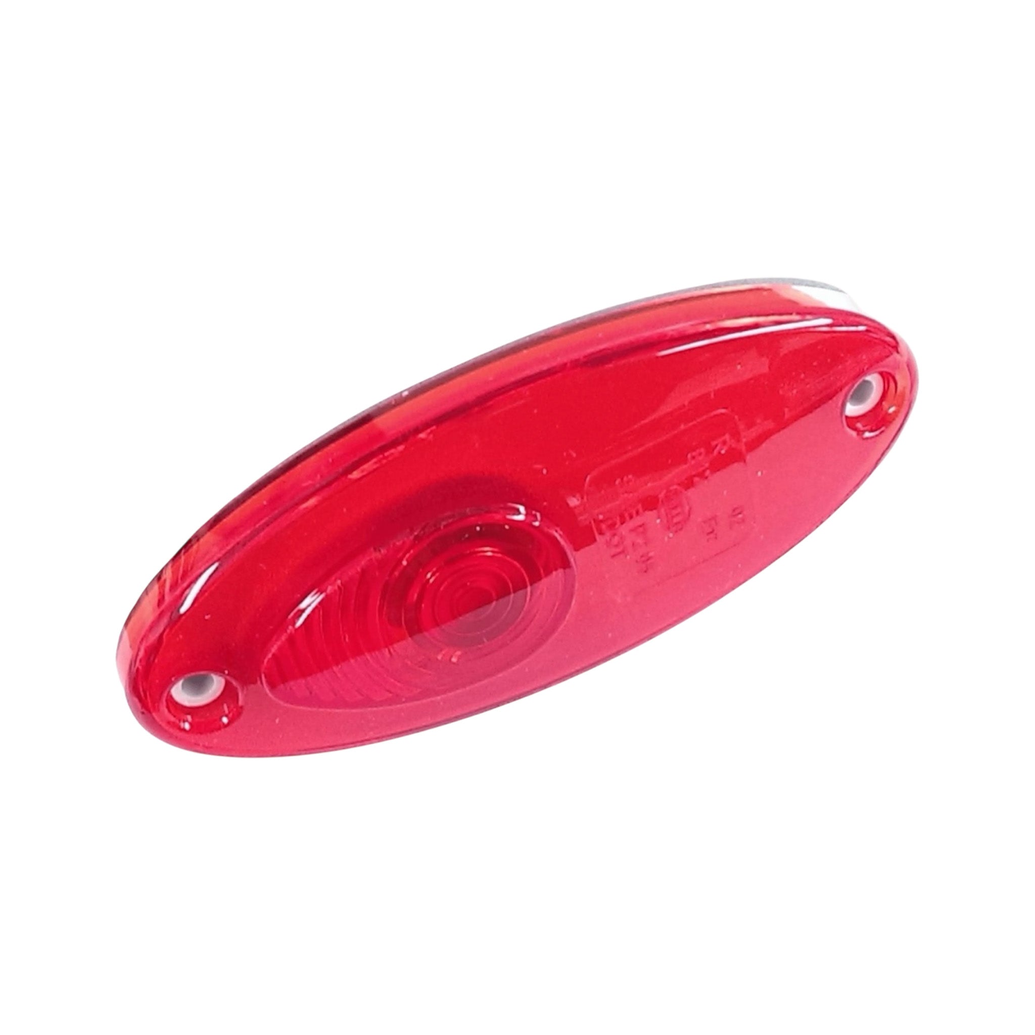 Hella oval rear marker lamp red 12V 102x45mm for caravan motorhome trailer lighting