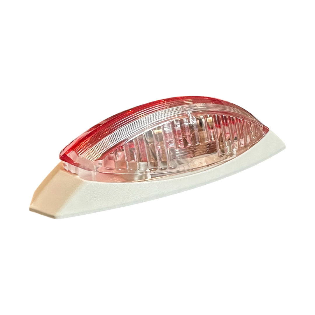 Replacement Hella red and white left marker light for caravan or trailer