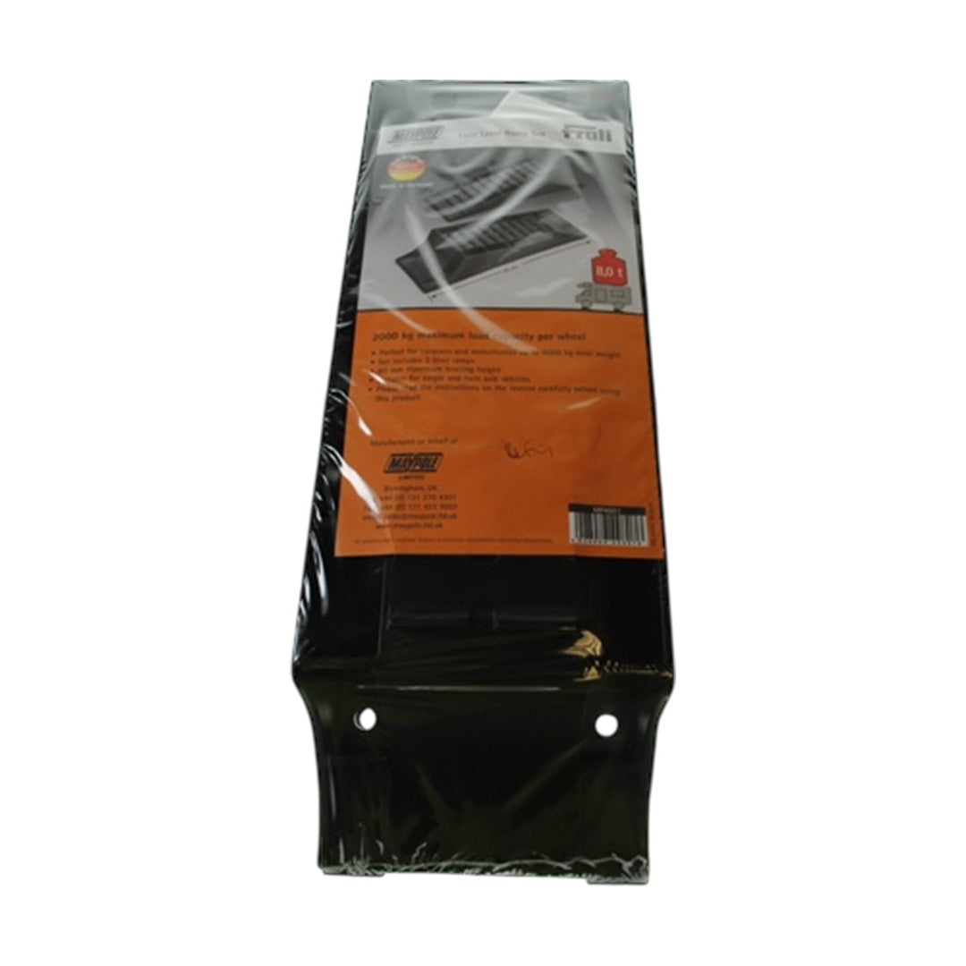 Levelling ramps for caravan and motorhome camping, 2 ramp set by Froli