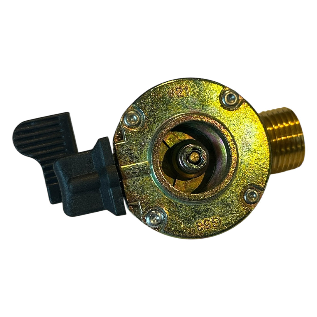 LPG 21mm Clip-On Butane Adaptor M1 E12 for Gas Bottles