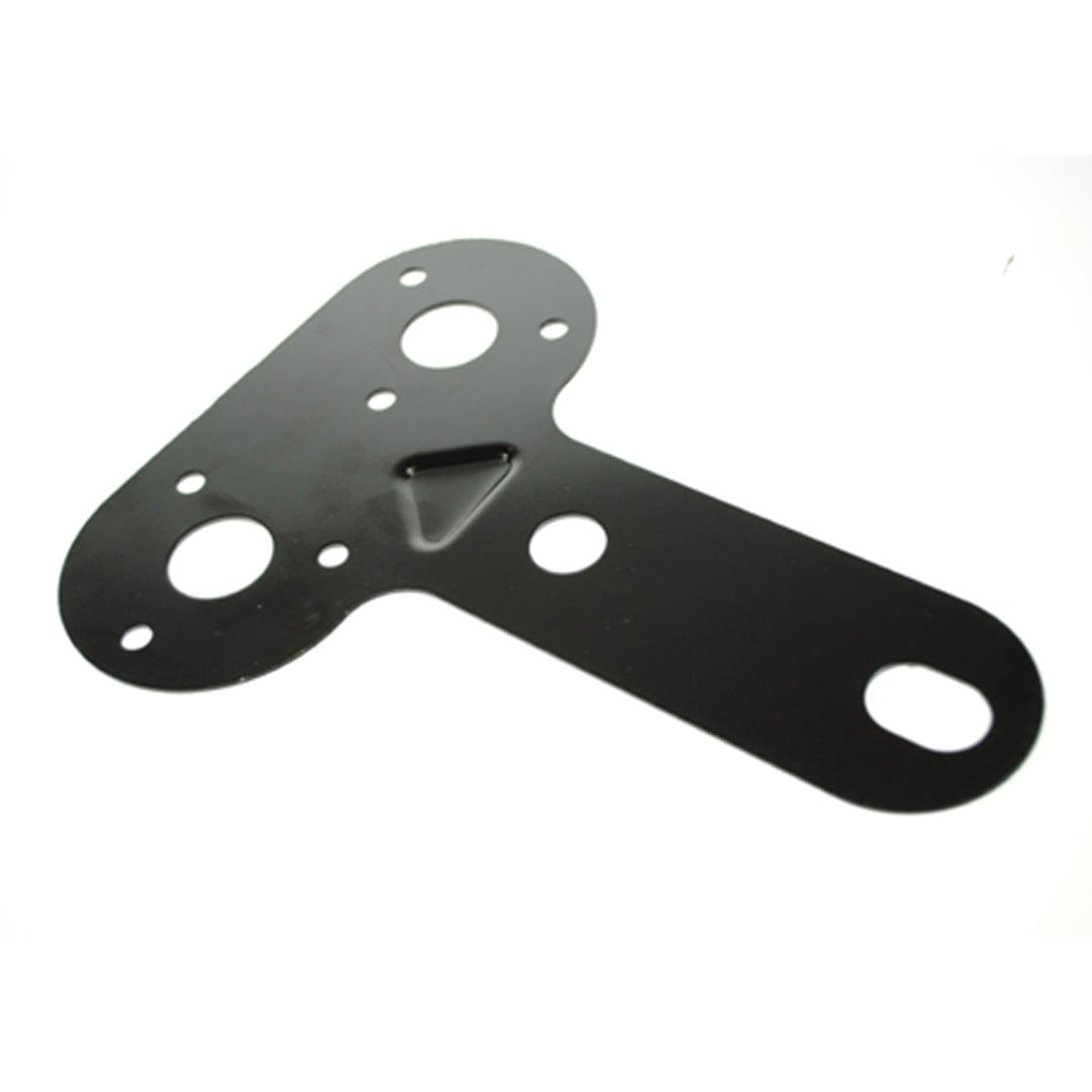 Maypole double socket mounting plate MP092B for 12N and 12S caravan trailer sockets