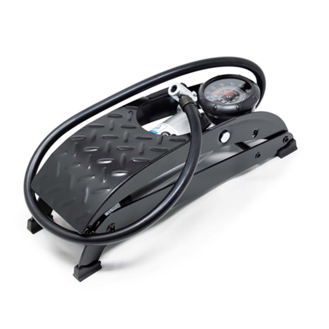 Maypole MP790 heavy duty single foot pump with pressure gauge and 70cm hose