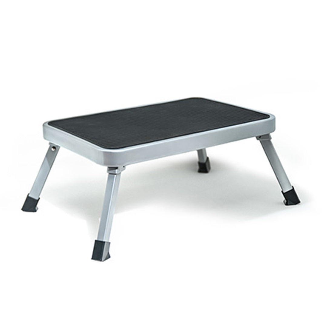 Maypole steel single foldable step MP5383 with anti slip tread
