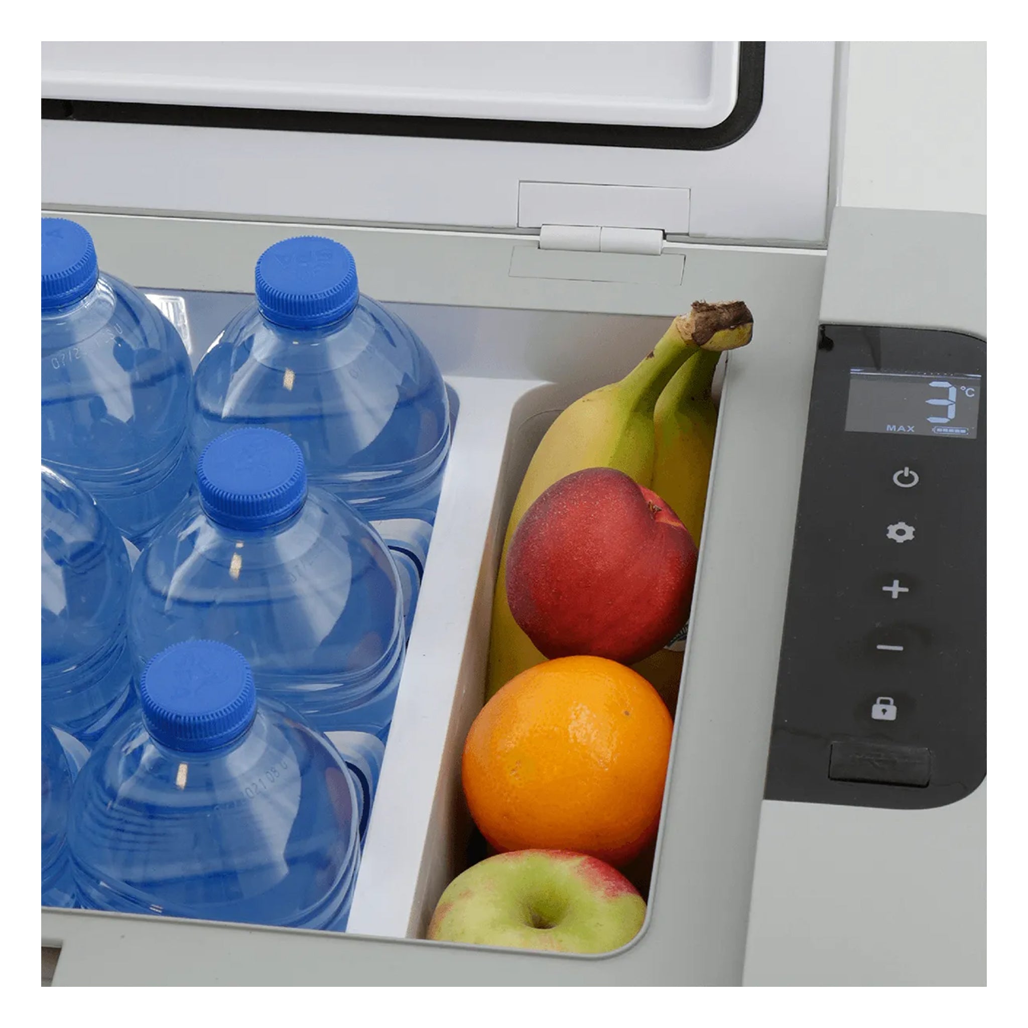 Mestic MCC-25 compressor cool box supplied with 230V adaptor for mains connection