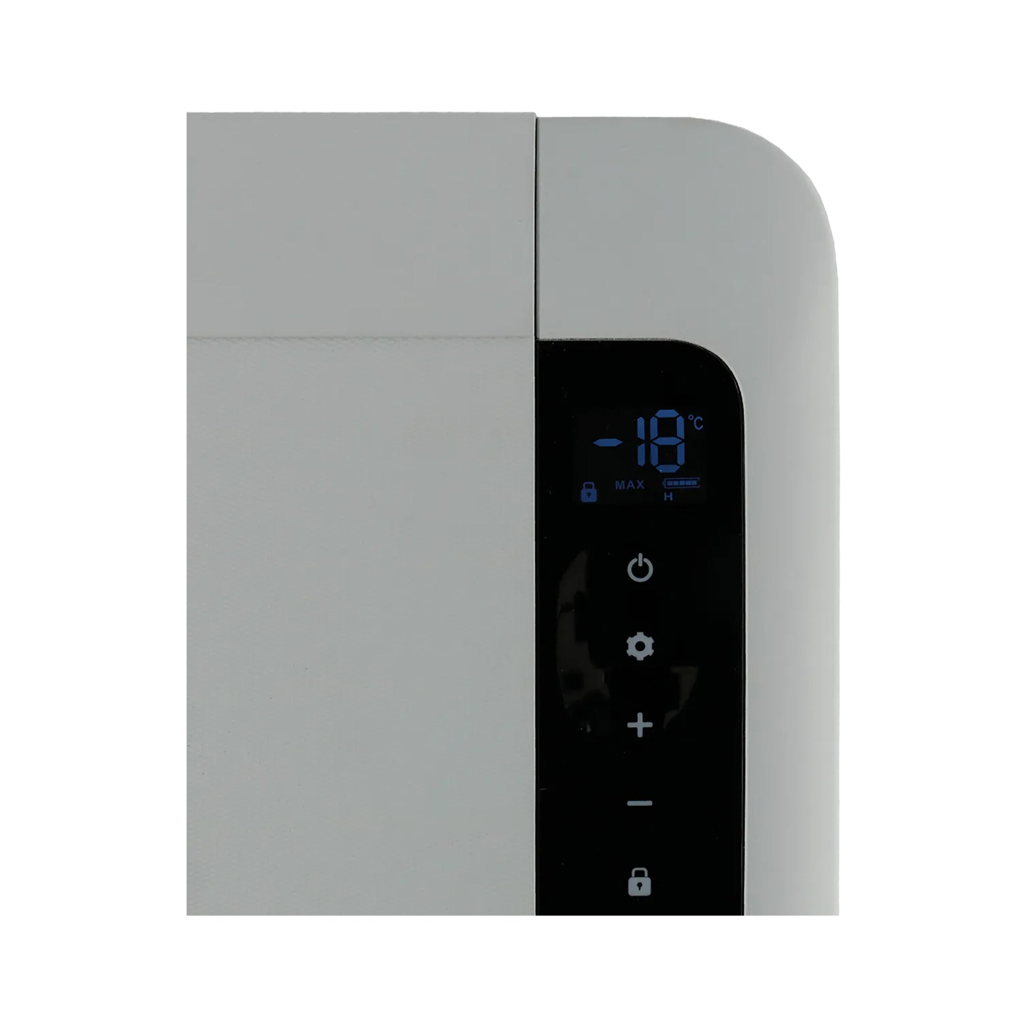 Mestic MCC-25 cool box with digital LCD temperature control and USB charging port