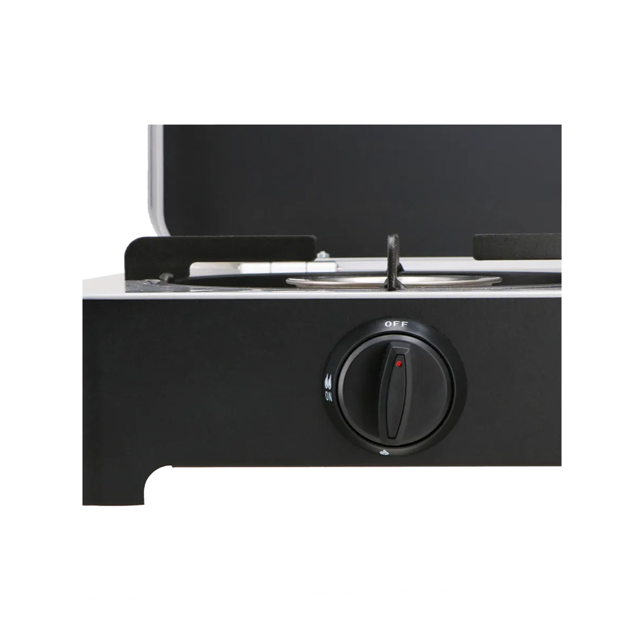 Mestic MGCP-1200 camping gas cooker compatible with butane and propane mix at 30 mbar pressure
