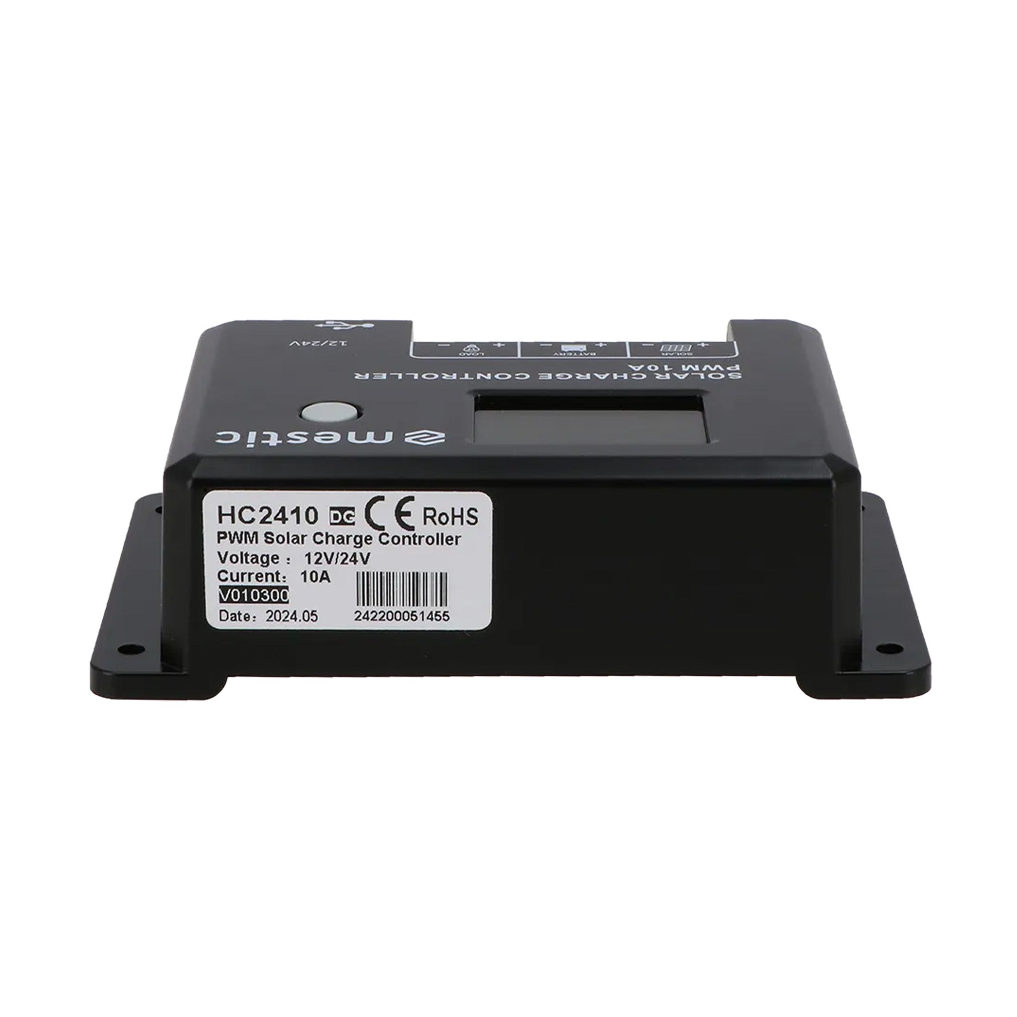 Mestic MSC-2010 solar regulator with LCD display and full electronic protection