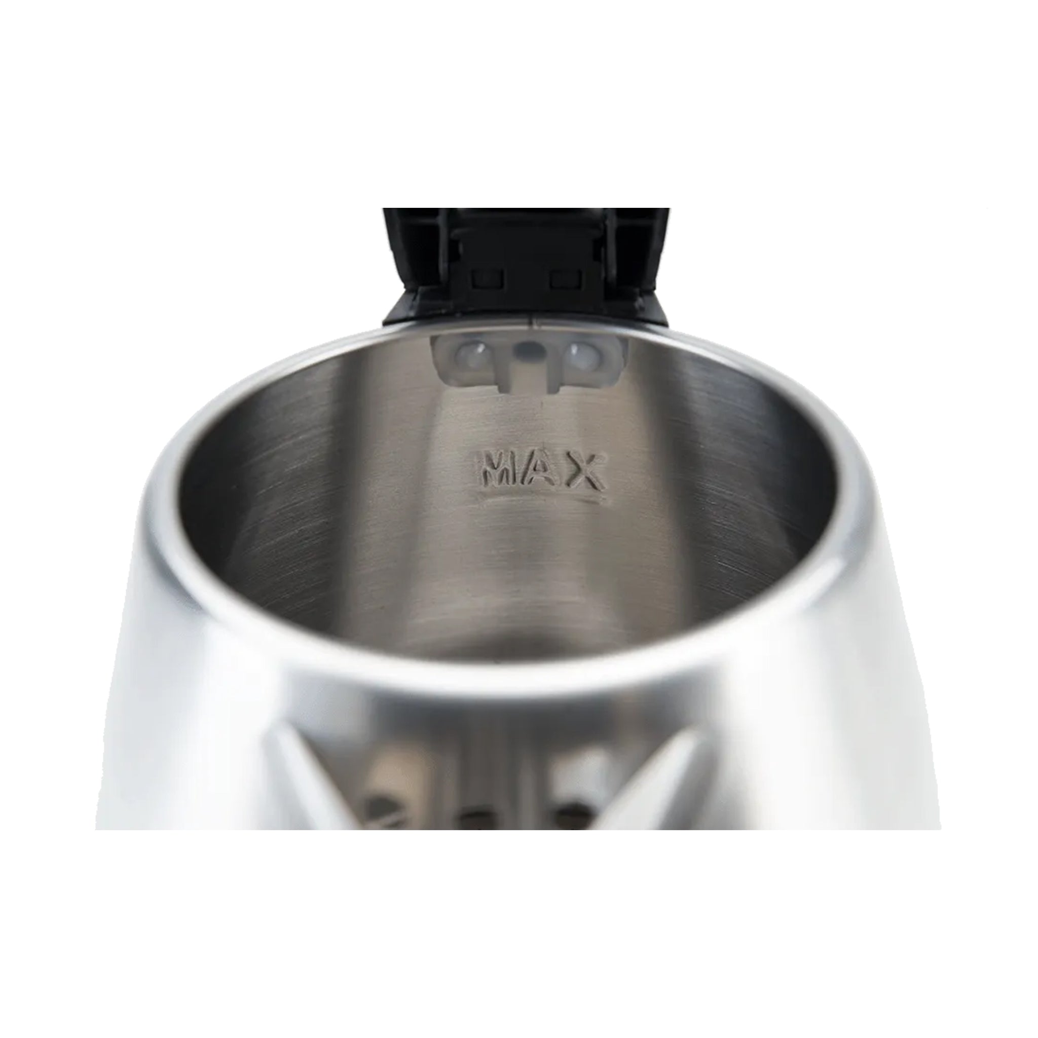 Mestic MWC-150 low wattage 360-degree base cordless kettle 1.5L with lid open