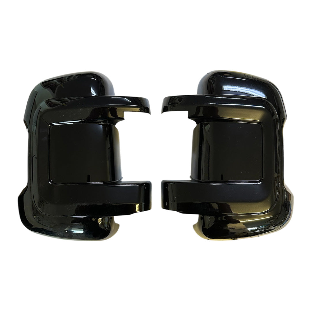 Buy short arm mirror covers for Fiat Ducato, Peugeot Boxer, Citroen Jumper 2006 onwards – campervan compatible
