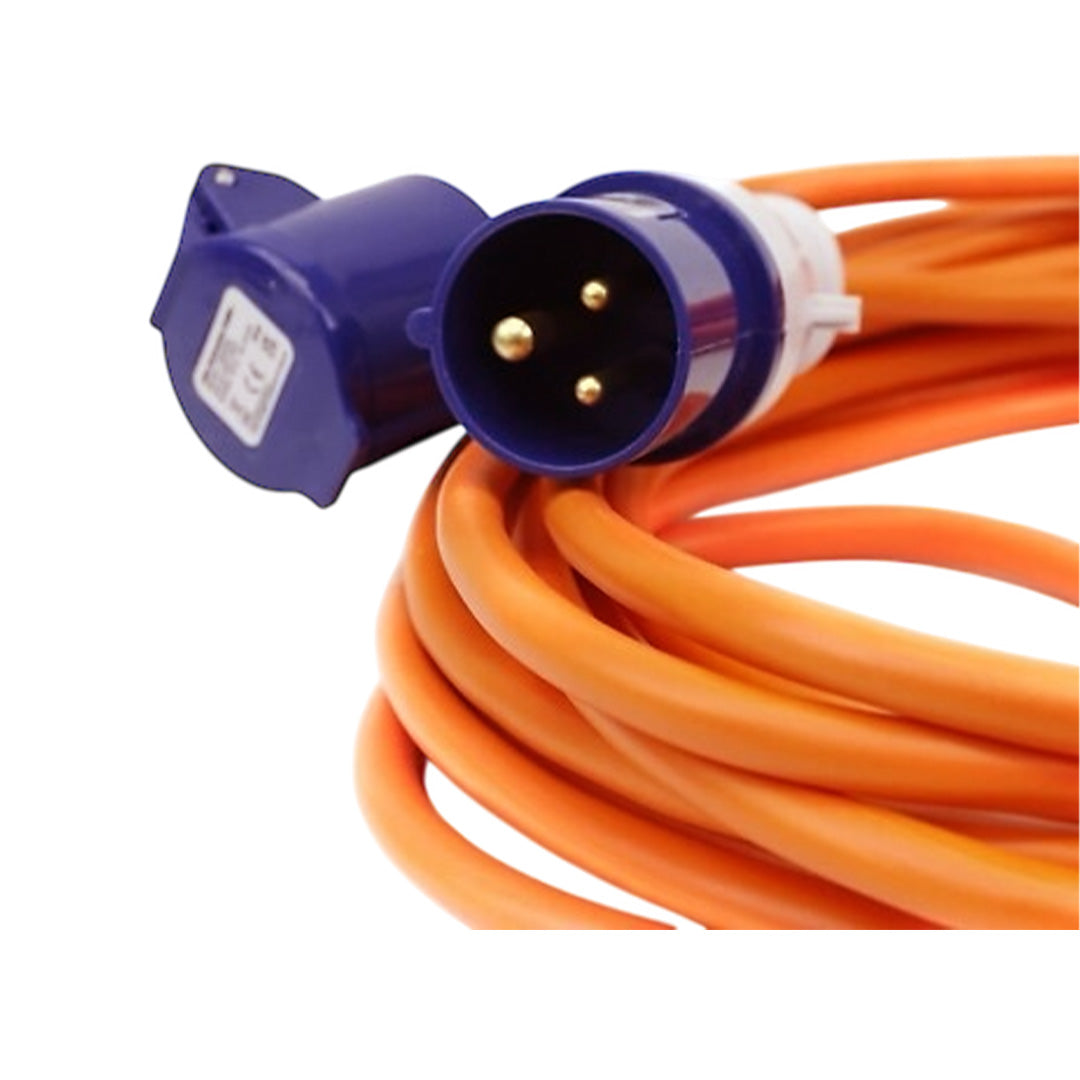 Streetwize 25m 230v camping electric hook up cable for motorhome caravan and outdoor power