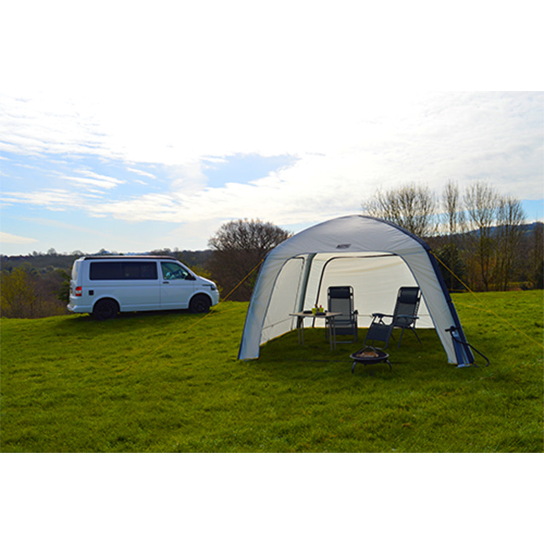 3.65 metre MP9522 inflatable shelter for camping and outdoor events