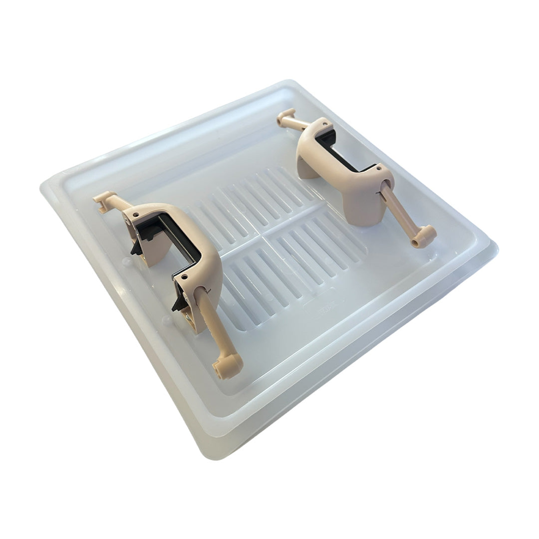 MPK 280 x 280 rooflight replacement dome with handles for caravan or motorhome