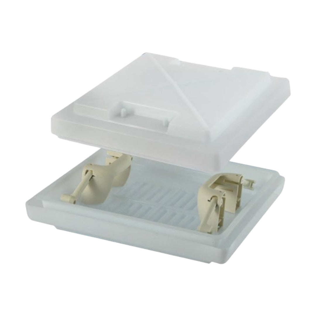 MPK 320 x 360 White Dome with Handles - Replacement for 900042 Rooflights, Durable and Easy to Install