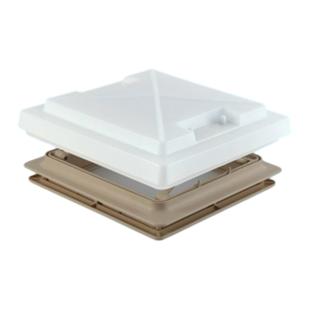 MPK 400 x 400 rooflight with net and blind for caravans and motorhomes