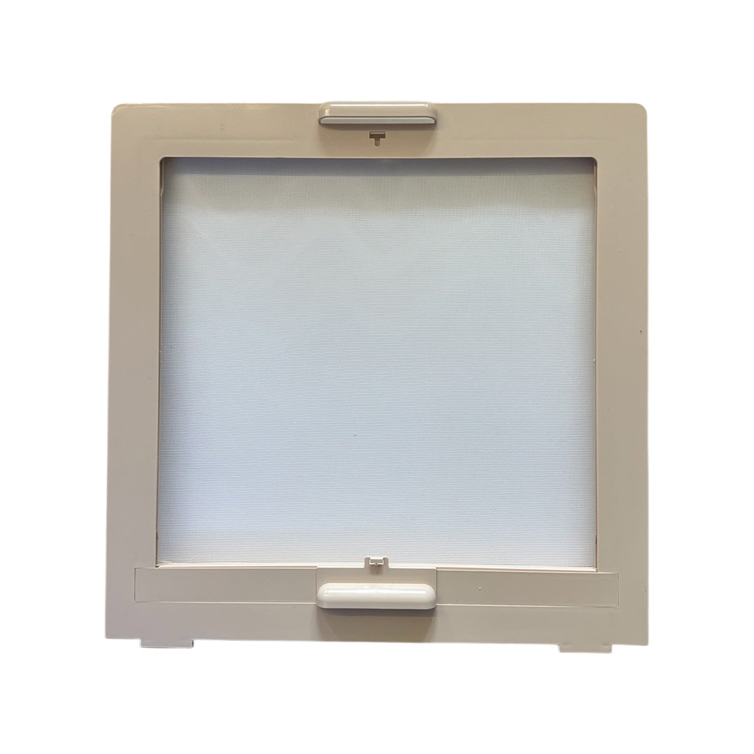 MPK 400x400mm rooflight blind and flyscreen for caravan or motorhome roof window