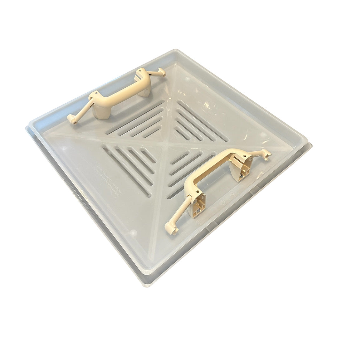 Buy MPK 400 x 400 mm white rooflight dome replacement for caravan and motorhome skylight