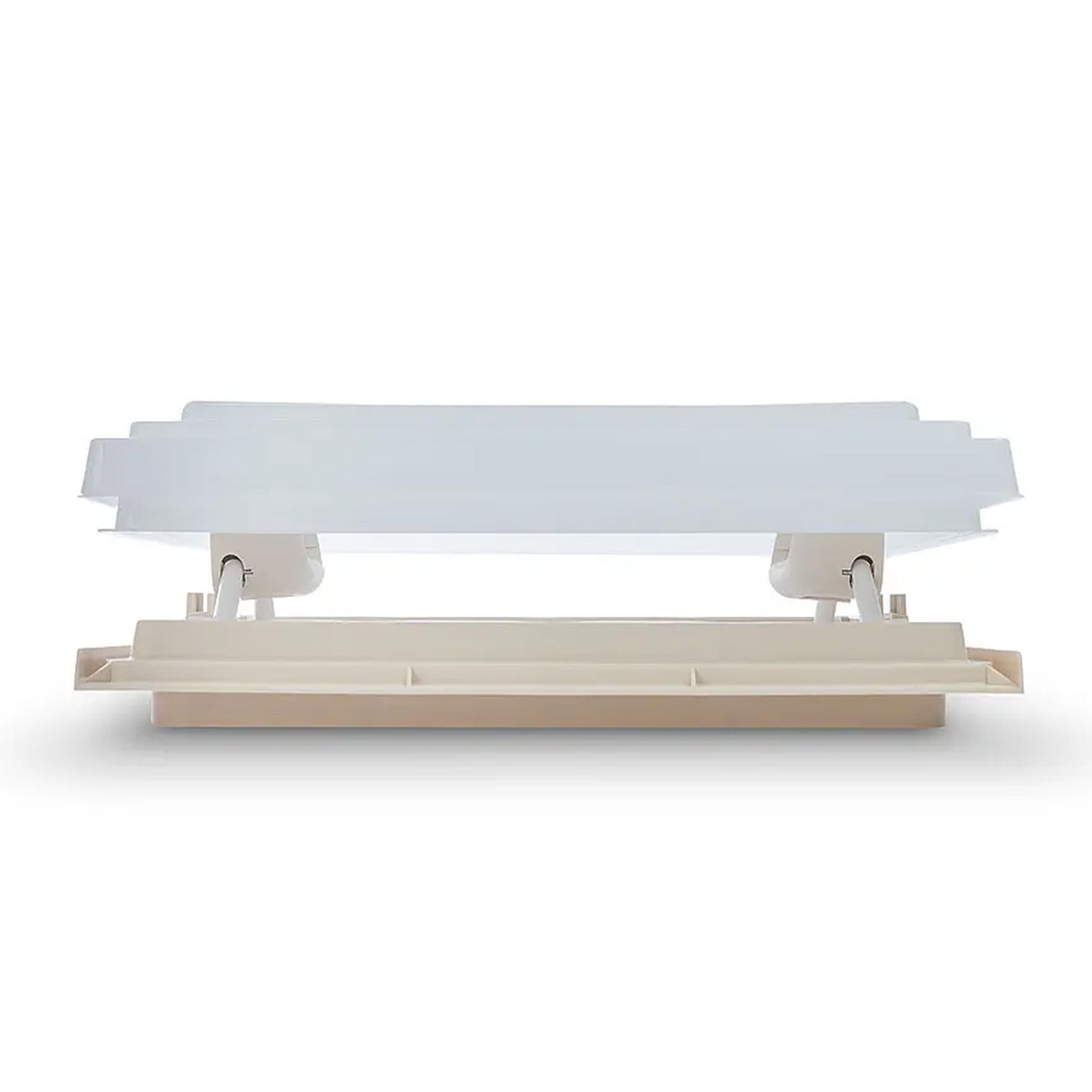 Side profile of MPK Model 42 low profile rooflight approximately 91 mm above roof