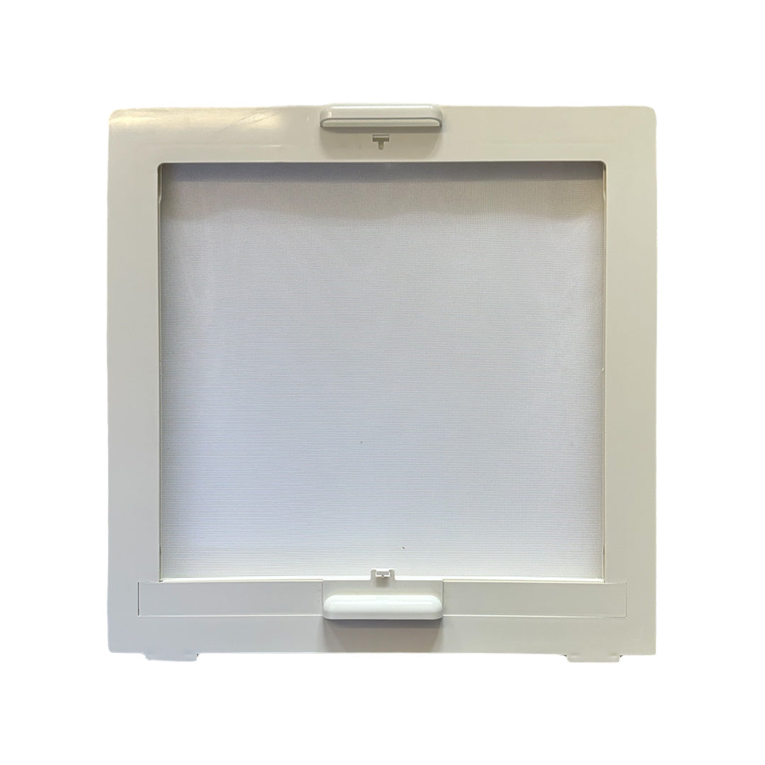 MPK 400x400 rooflight cassette roller blind and flynet replacement for caravan or motorhome