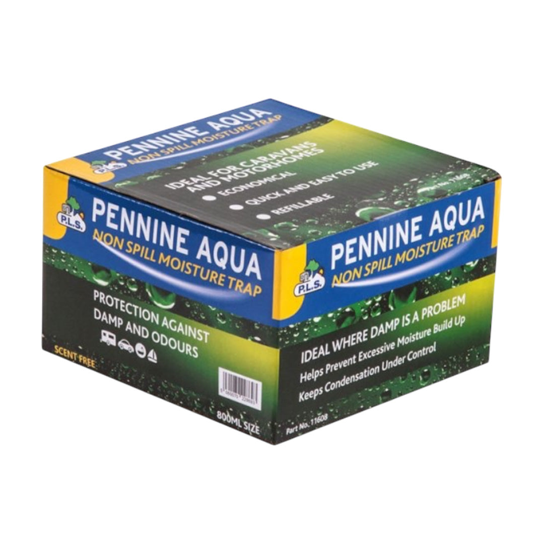 Non-spill moisture trap for caravans, motorhomes, and home use