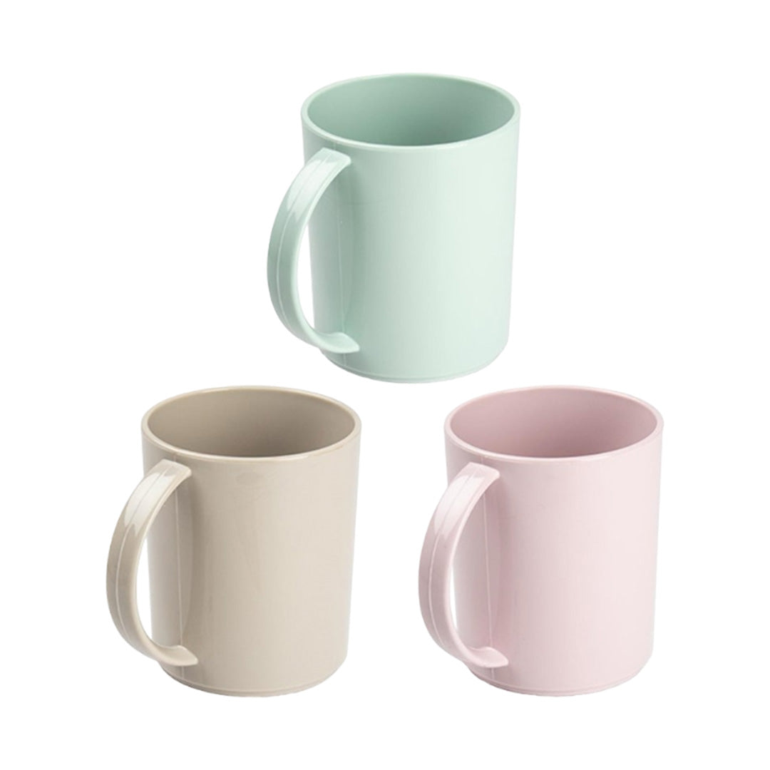 PlasticForte 350ml camping mug – durable and lightweight for caravans, motorhomes, and outdoor use.