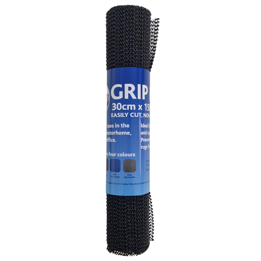 PLS black anti-slip grip mat 30 x 150cm AN302