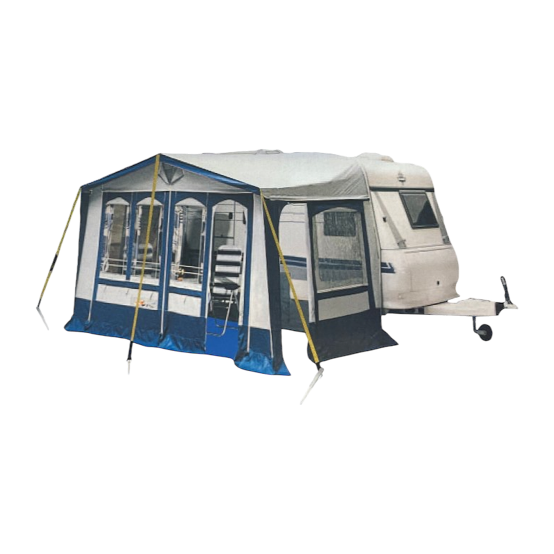 Durable PLS awning tie-down storm kit for added stability in caravans and motorhomes