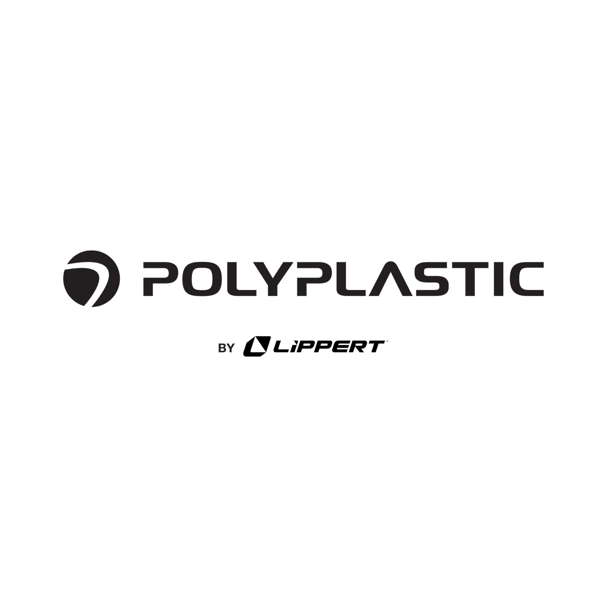Polyplastic by Lippert genuine caravan and motorhome window spares logo