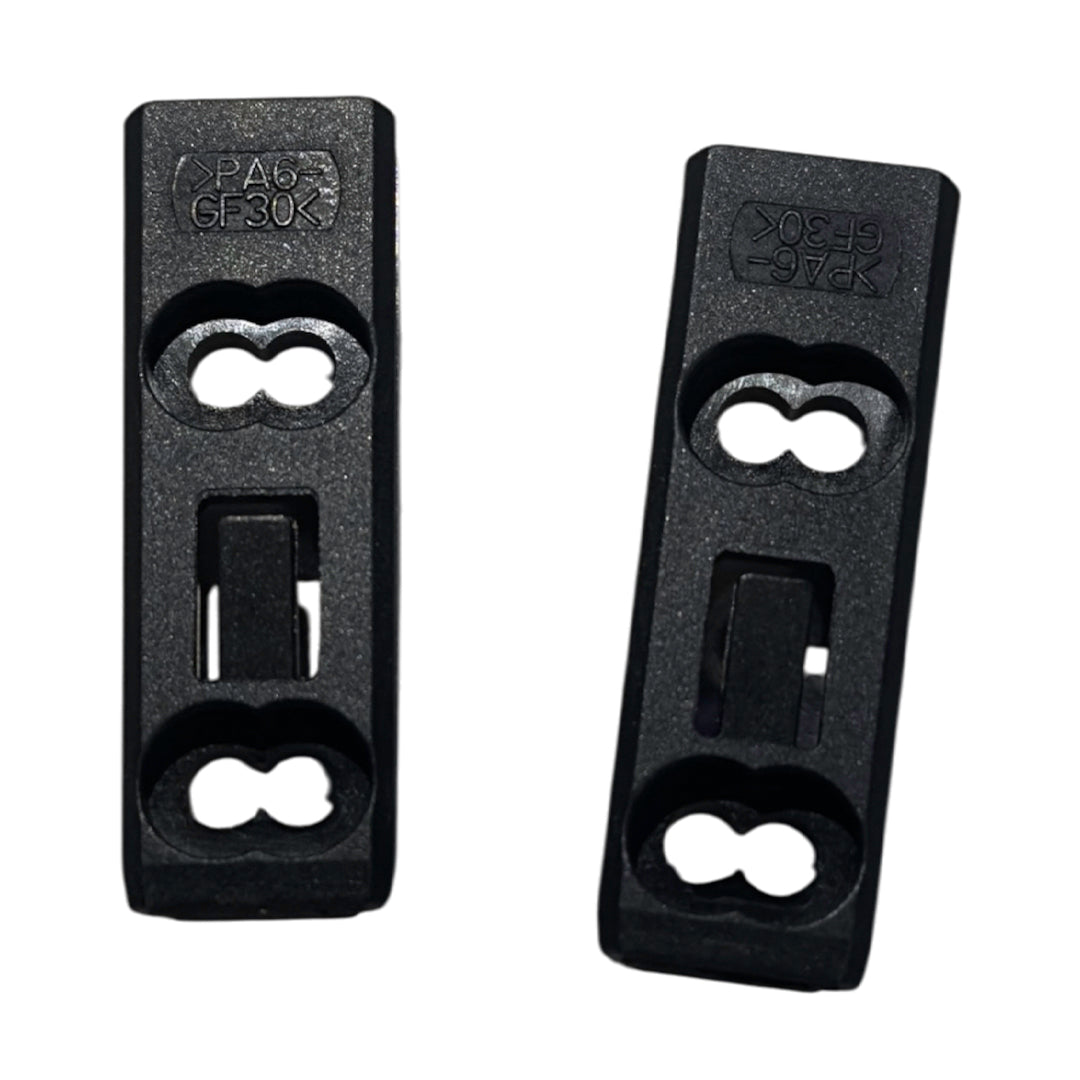 Pair of Polyplastic Polyfix caravan window adapter blocks