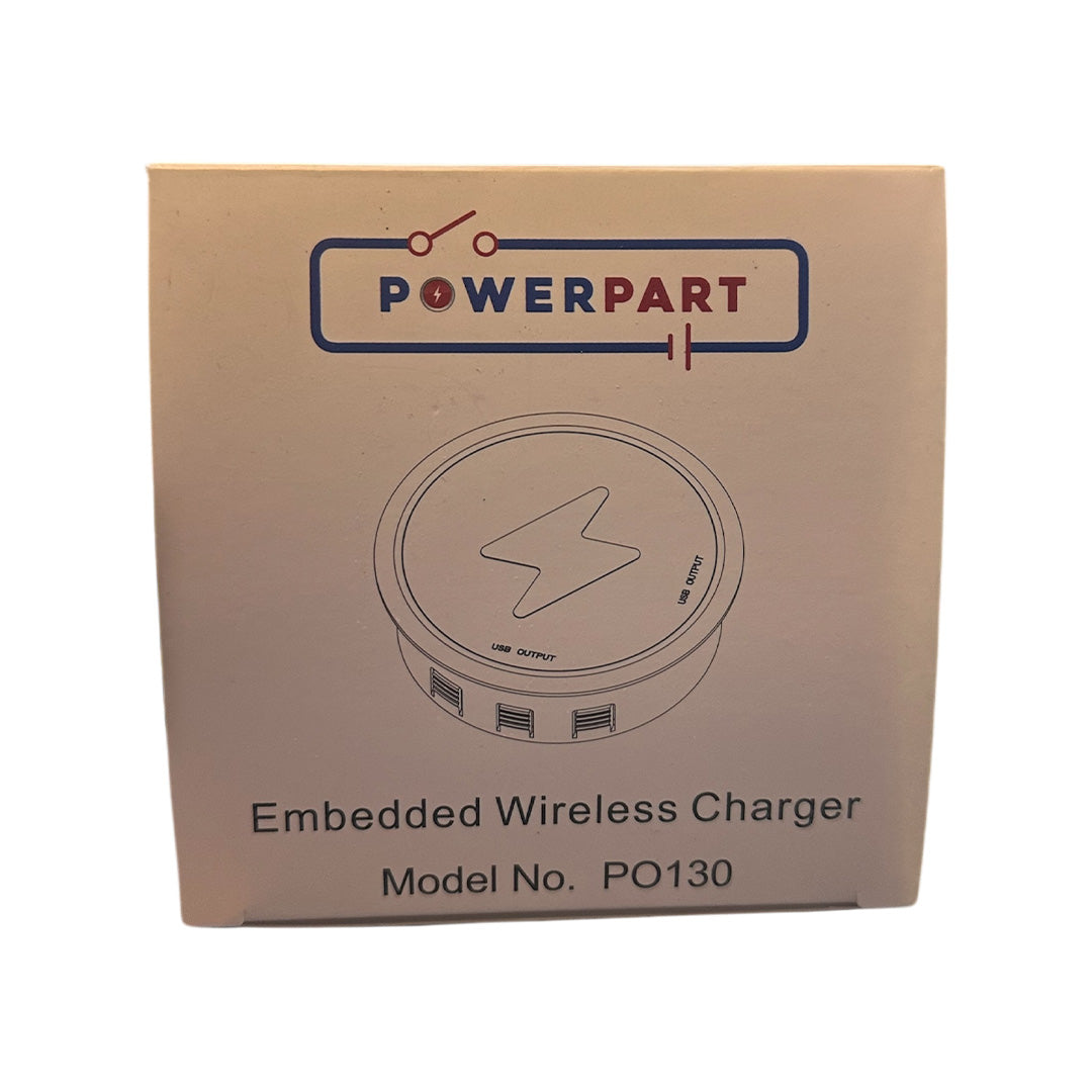 Buy Pop Up Wireless Charging Point 12v Twin USB for Campervan Motorhome Boat for sale at thomastouring.co.uk