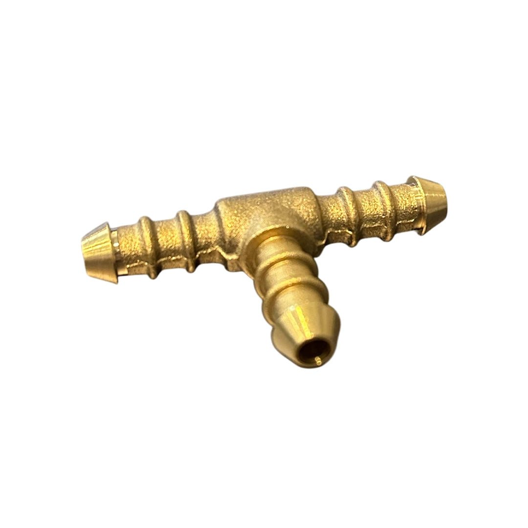 8mm Tee Connector Copper Hose Fitting for caravan and trailer applications