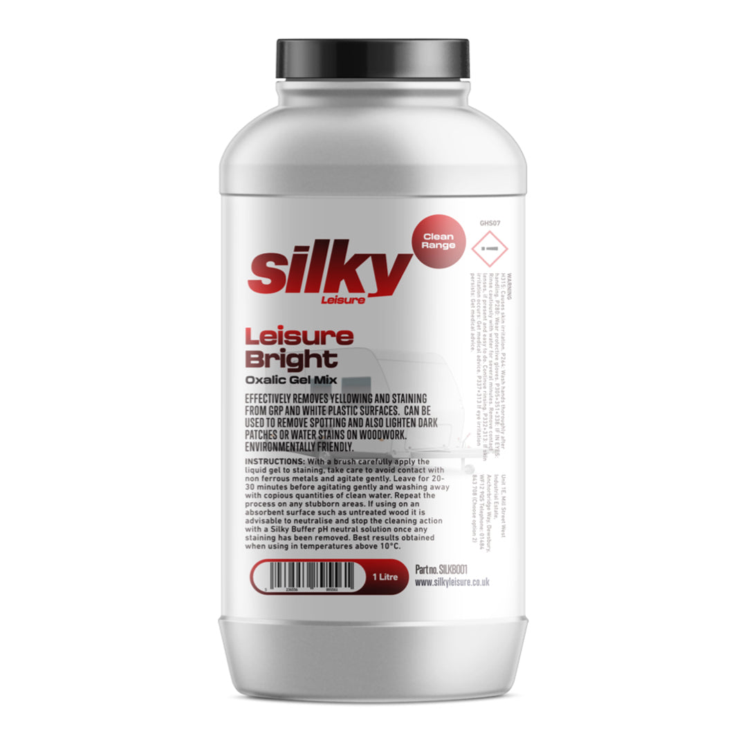Silky Bright Leisure Gel 1L oxalic acid cleaner for removing yellowing and rust