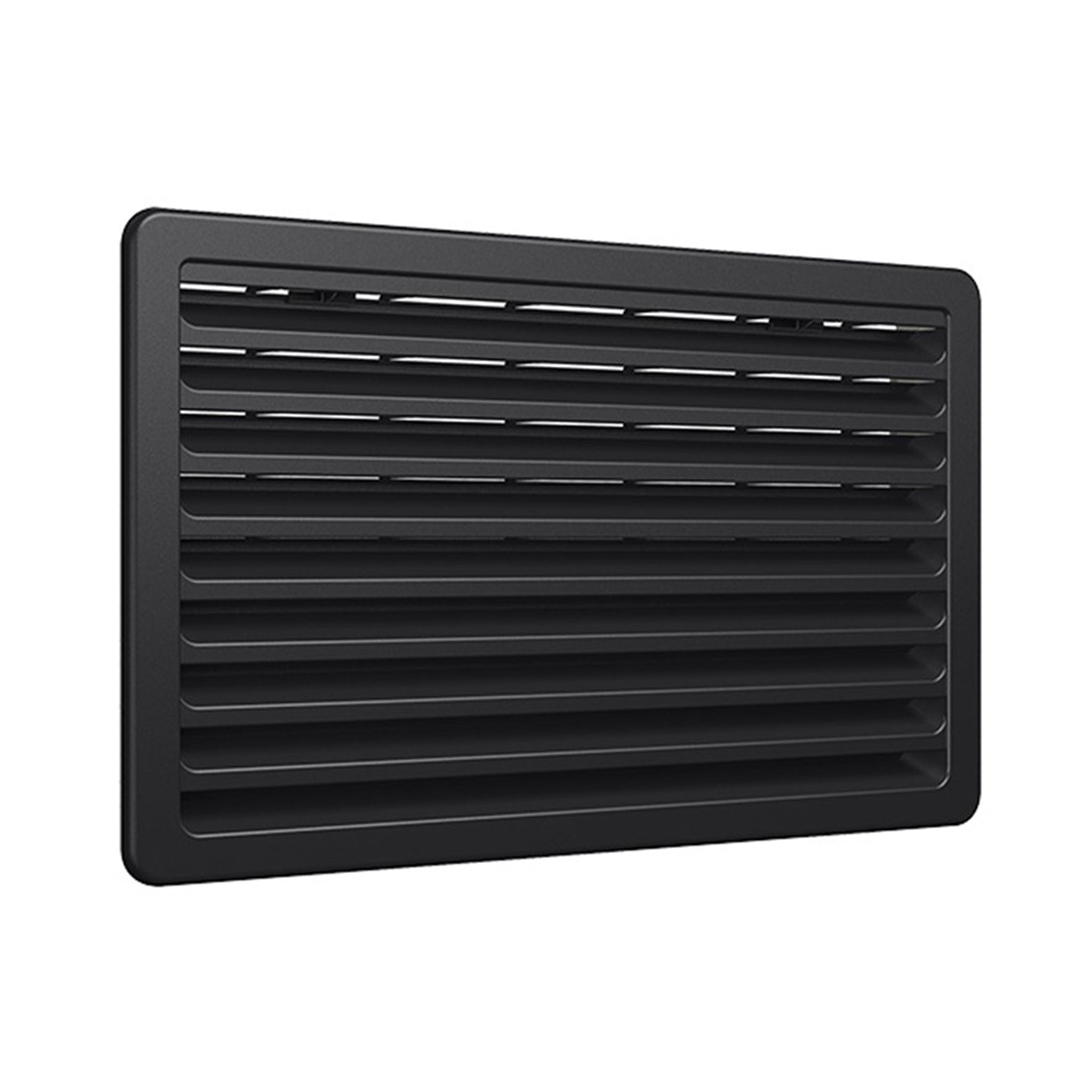 Thetford 69110027 black fridge vent 257 x 432 mm for caravan exterior wall