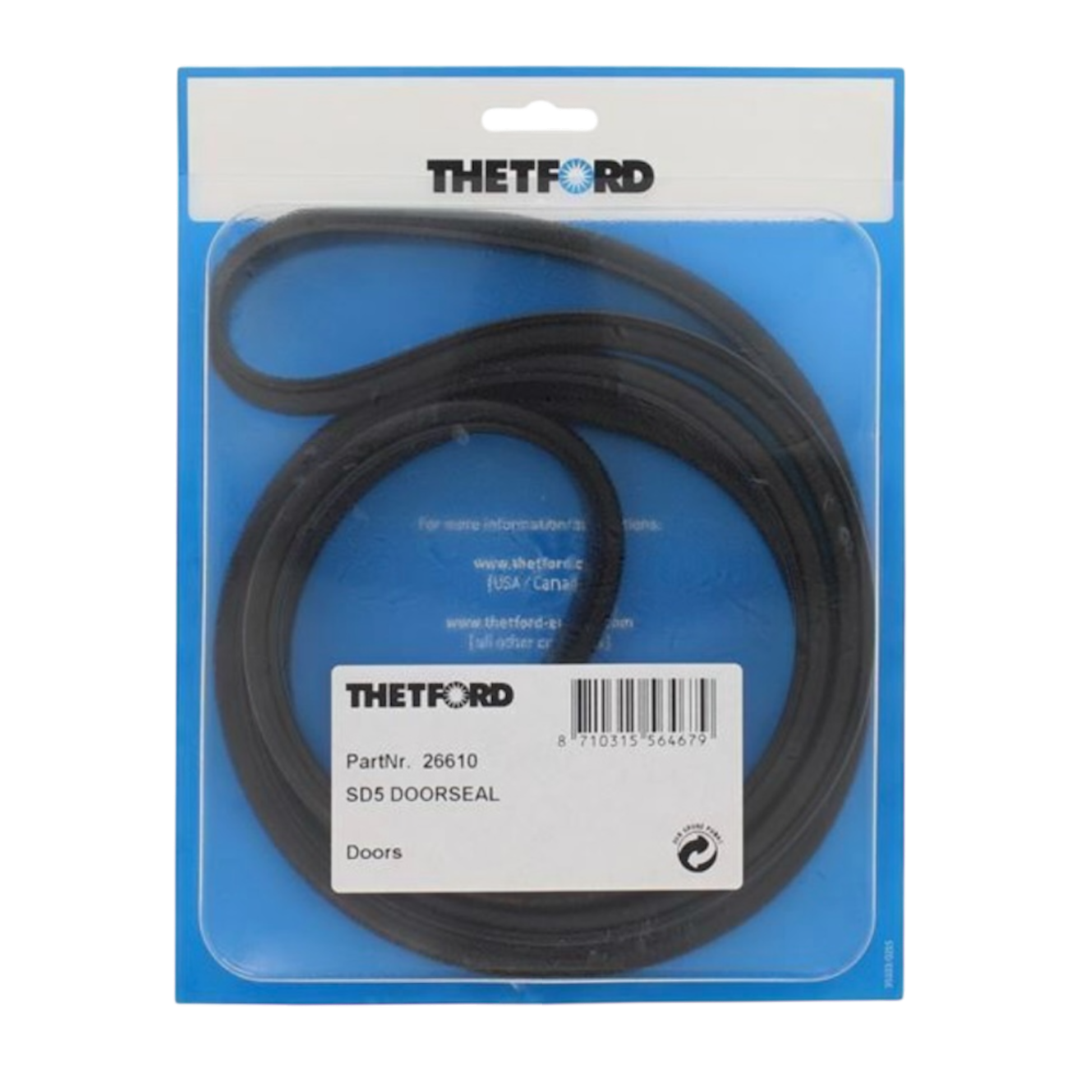 Thetford rubber door seal 26610 for Service Door 5, ensuring a secure and watertight fit.