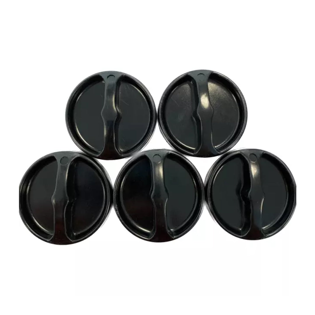 Thetford Spinflo Nelson Cooker Knob Kit Set of 5 SSPA1206.BK for caravans and motorhome Thetford cookers
