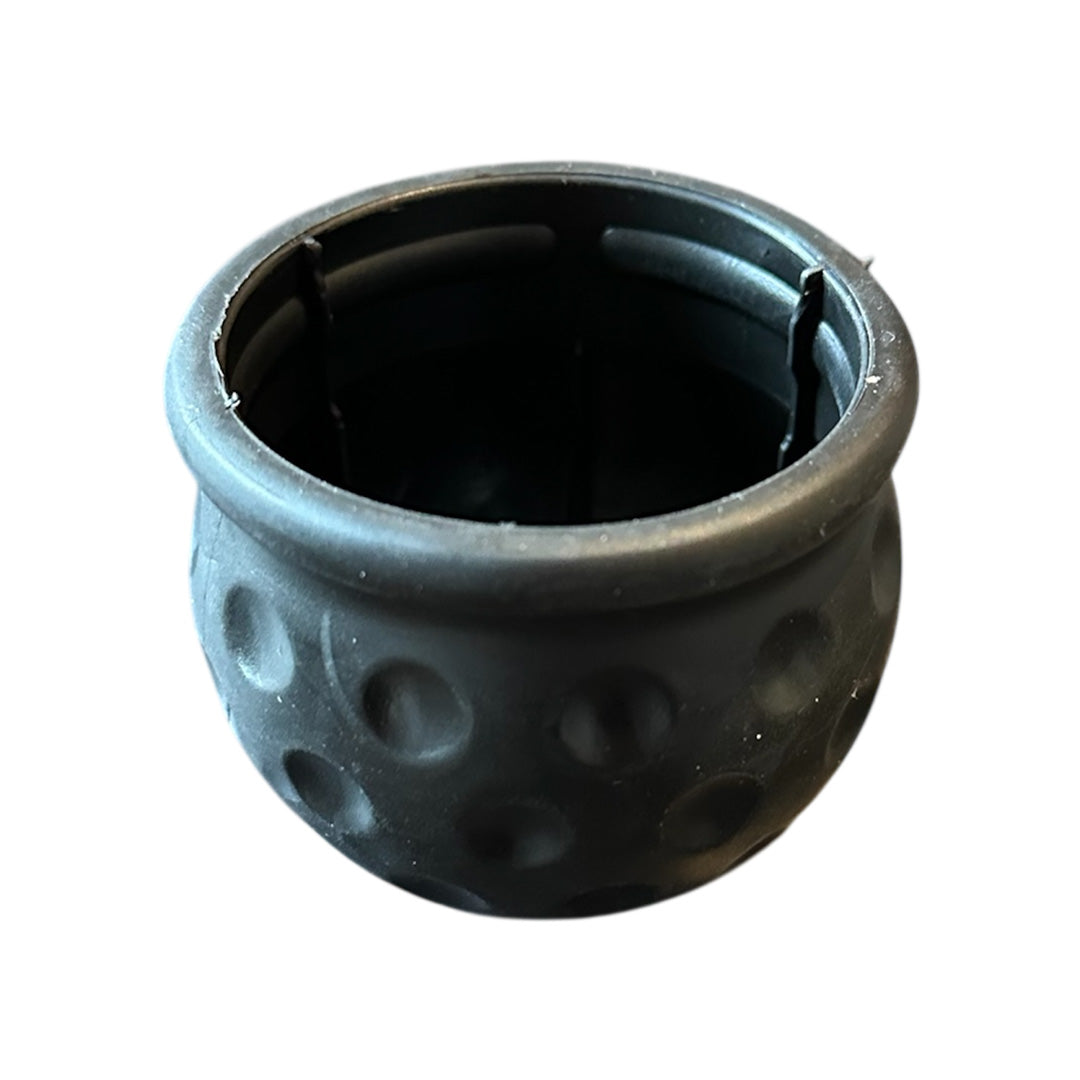 Durable rubber towball protector for caravans and trailers