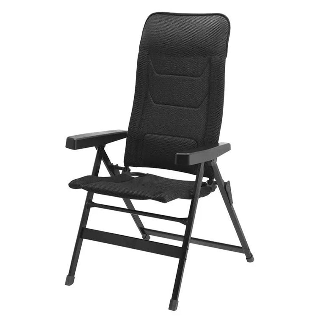 Travellife Monaco Comfort folding camping chair in anthracite