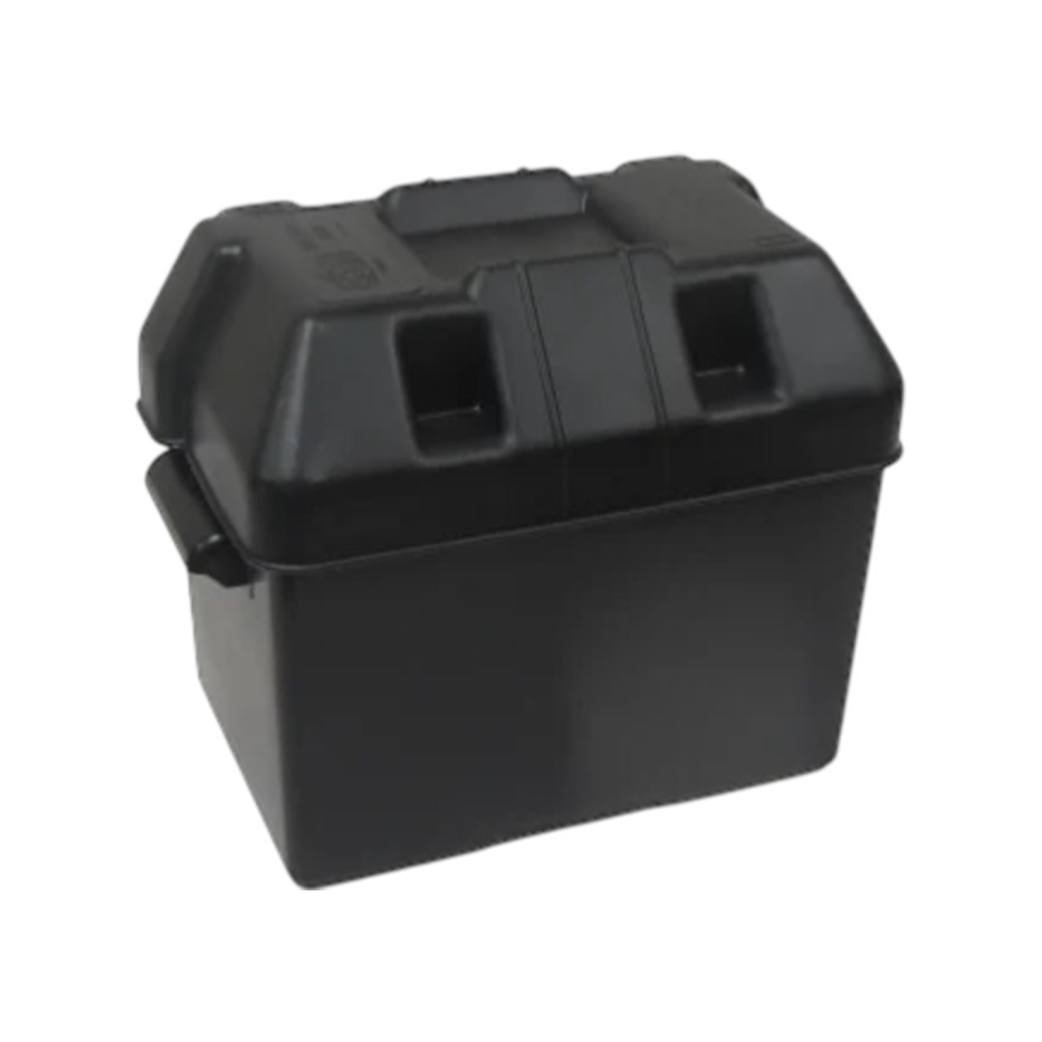 Trem acid resistant polypropylene battery box with strap for caravan motorhome and marine use