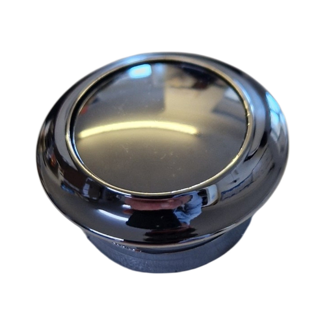 Trigano 19mm push lock button and rosette set X812263 in chrome finish