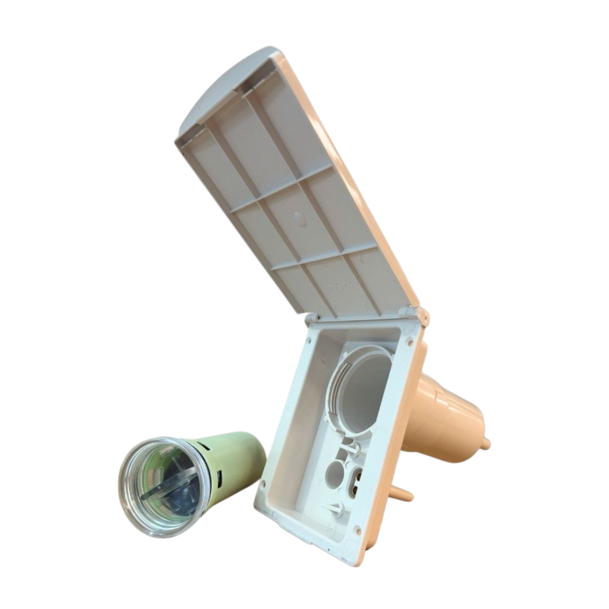 Truma Crystal Mk2 beige ivory water filter housing for caravan and motorhome water systems