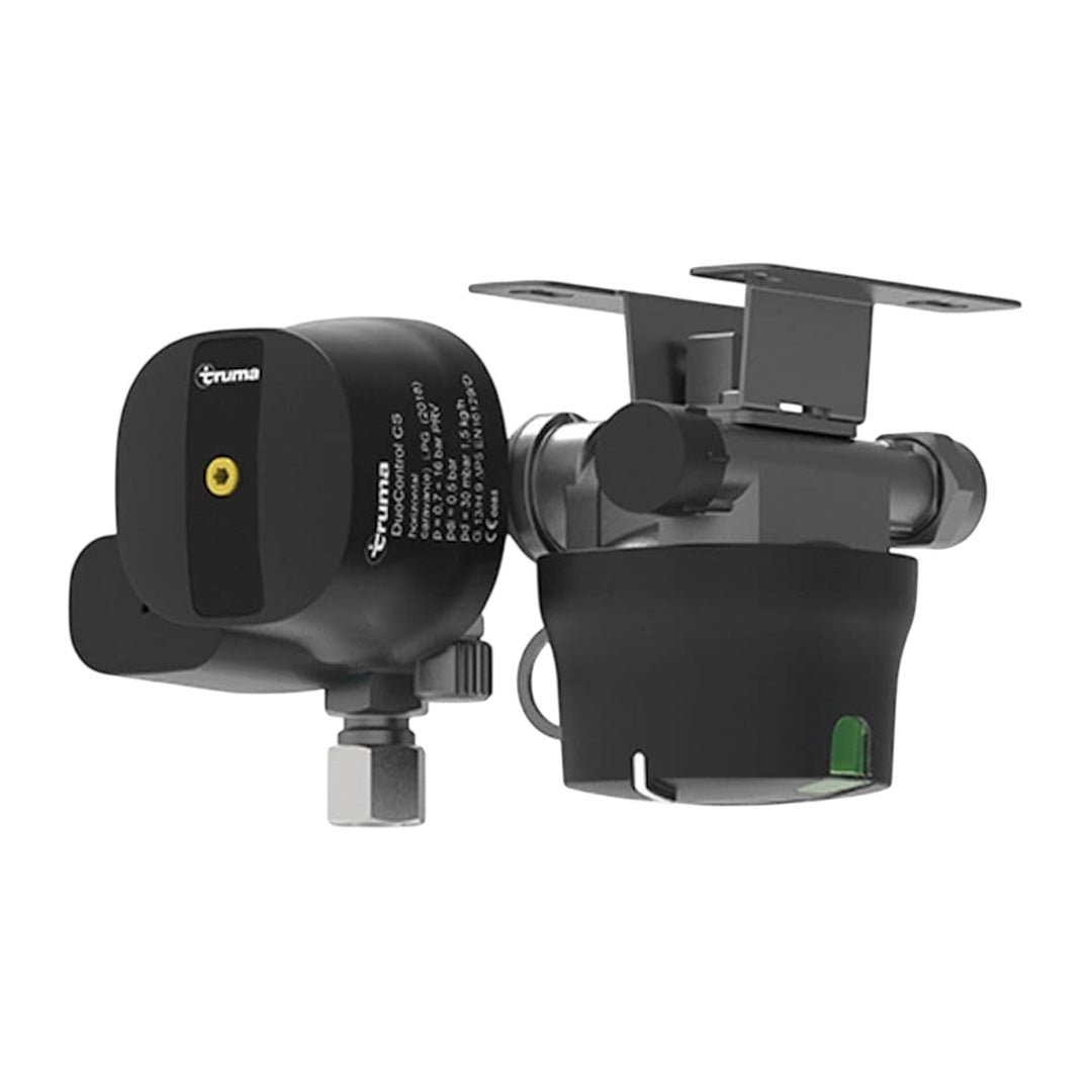 Truma DuoControl CS horizontal gas regulator 51621-01 for caravans and motorhomes with crash sensor