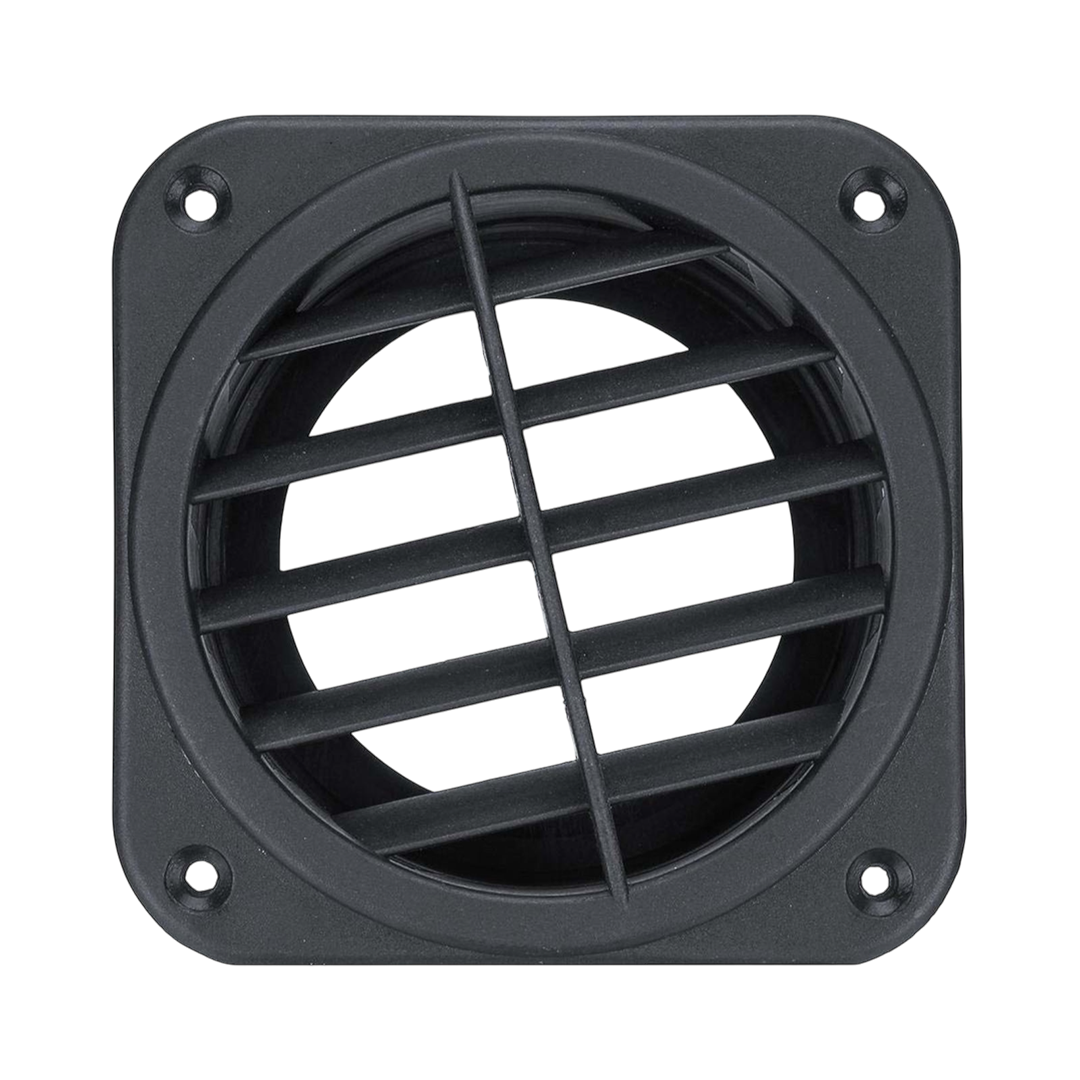 Truma Swivel Air Outlet Black 39971-01 – Non-closeable 80mm vent for Truma E2400 and VarioHeat heaters